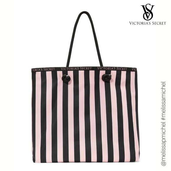 Victoria's Secret Handbags - VS Reversible Canvas Tote Bag